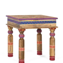 Clearance Wohnen Farbenfroh dekorierter Sofatisch im Boho Style - Niroteka