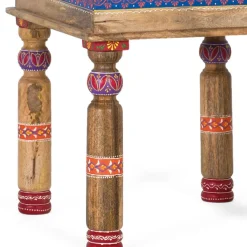 Clearance Wohnen Farbenfroh dekorierter Sofatisch im Boho Style - Niroteka