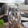 Discount Wohnen Fassförmiger Designtisch aus Aluminium - Herri