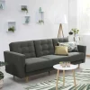 Best Wohnen Federkern Schlafcouch mit drei Sitzplätzen - Durai