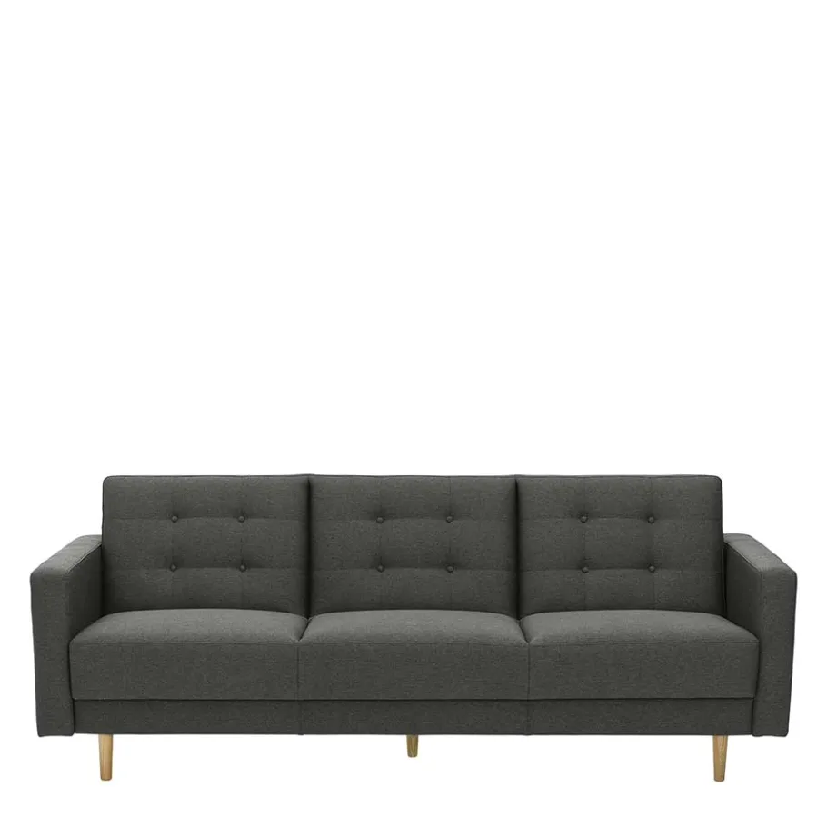 Best Wohnen Federkern Schlafcouch mit drei Sitzplätzen - Durai