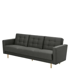 Best Wohnen Federkern Schlafcouch mit drei Sitzplätzen - Durai