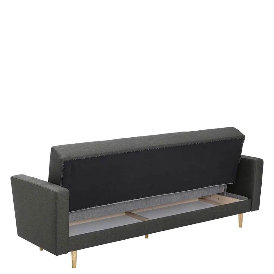 Best Wohnen Federkern Schlafcouch mit drei Sitzplätzen - Durai