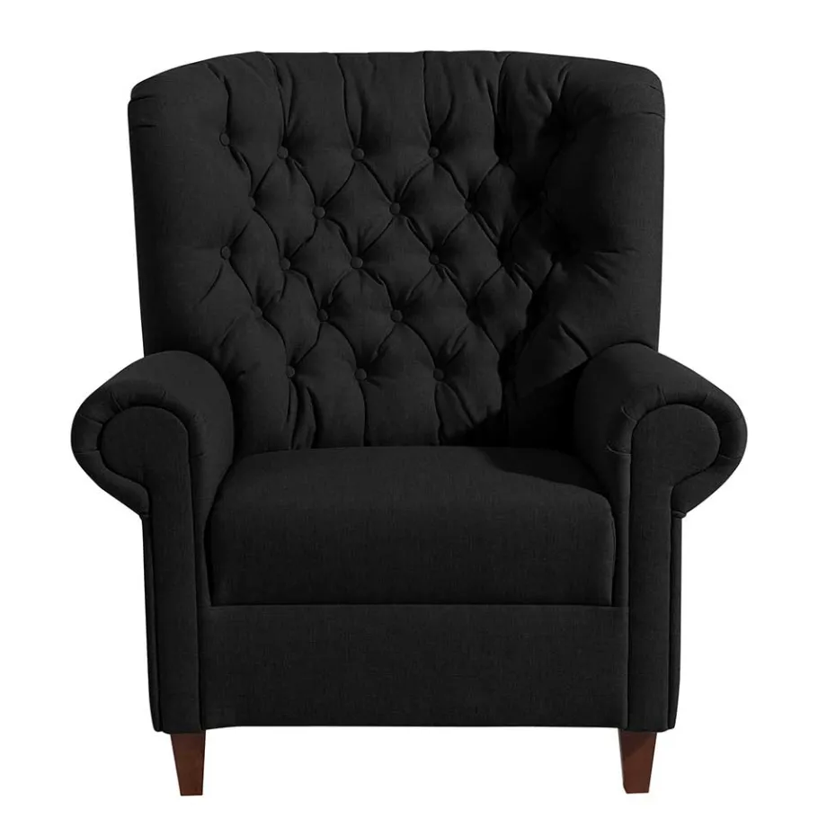 New Wohnen Federkern Sessel im Chesterfield Look - Cochon