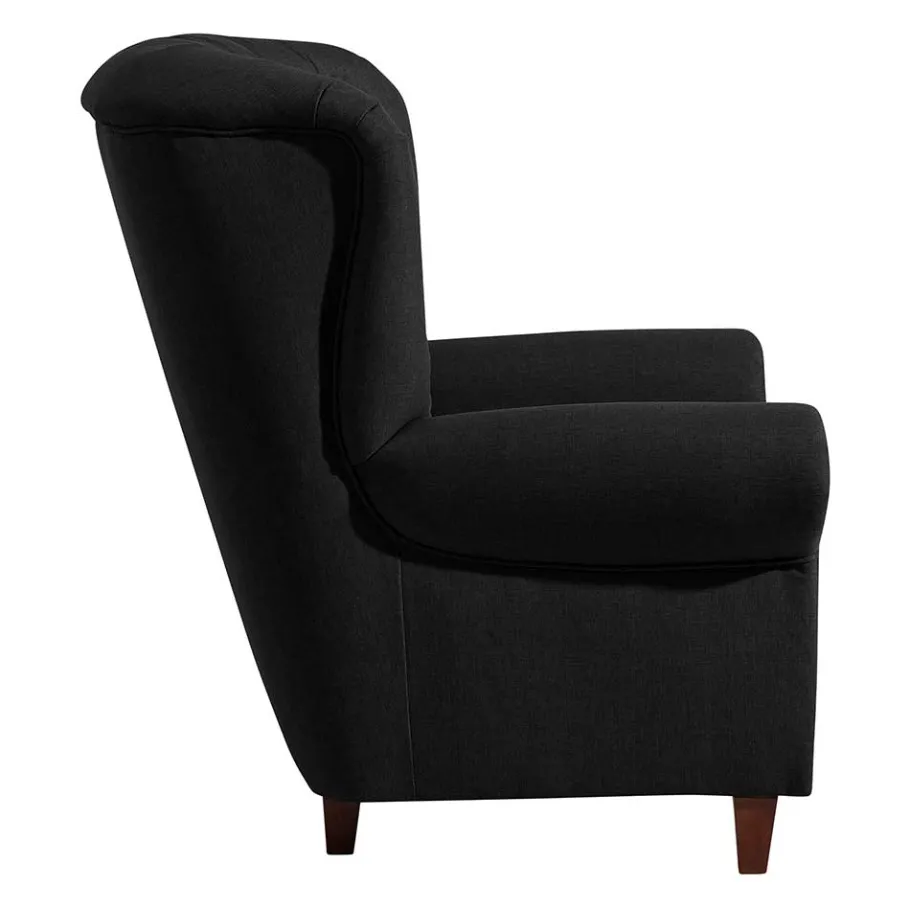New Wohnen Federkern Sessel im Chesterfield Look - Cochon