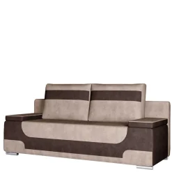 Best Wohnen Federkern-Funktionssofa in Beige und Braun - Vallarta