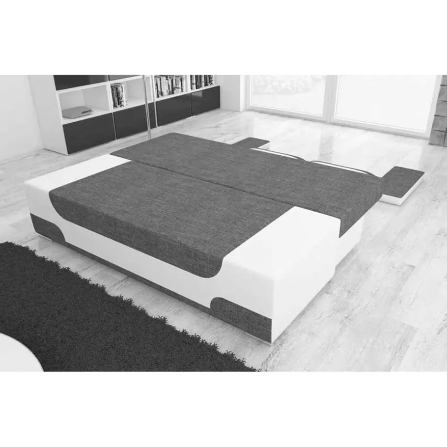 Best Wohnen Federkern-Funktionssofa in Beige und Braun - Vallarta