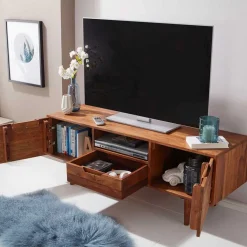 Wohnen Fernseher Lowboard im Mid Century Stil - Almery