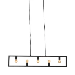 Clearance Wohnen 5-flammige Hängelampe im Industrial Style - Juareza