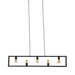 Clearance Wohnen 5-flammige Hängelampe im Industrial Style - Juareza