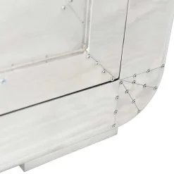 Wohnen Flugzeug Design Flurmöbel aus Alu - Pilot (vierteilig)