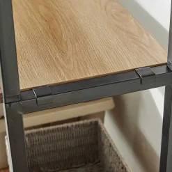 Sale Wohnen Flur Regal Garderobe mit zwei Kleiderstangen - Vilettra