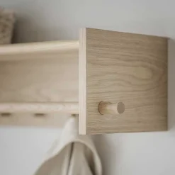 New Wohnen Flurbank & Hängegarderobe Set - Pluta (zweiteilig)