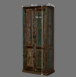 New Wohnen Flureinrichtung im Shabby Chic - Jamaica (vierteilig)