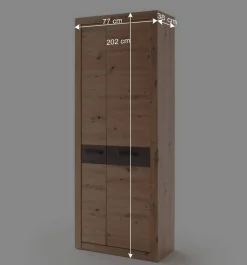 Discount Wohnen Flureinrichtung Komplettset modern - Carry (fünfteilig)