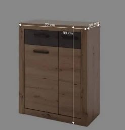 Discount Wohnen Flureinrichtung Komplettset modern - Carry (fünfteilig)