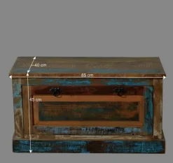 Hot Wohnen Flurgarderobenset Jamaica in Bunt Shabby Chic (sechsteilig)
