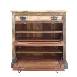 Hot Wohnen Flurgarderobenset Jamaica in Bunt Shabby Chic (sechsteilig)