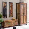 Hot Wohnen Flurmöbel im Shabby Chic Set - Ensley (vierteilig)