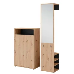 Hot Wohnen Flurmöbel Set kompakt - Nancy (zweiteilig)