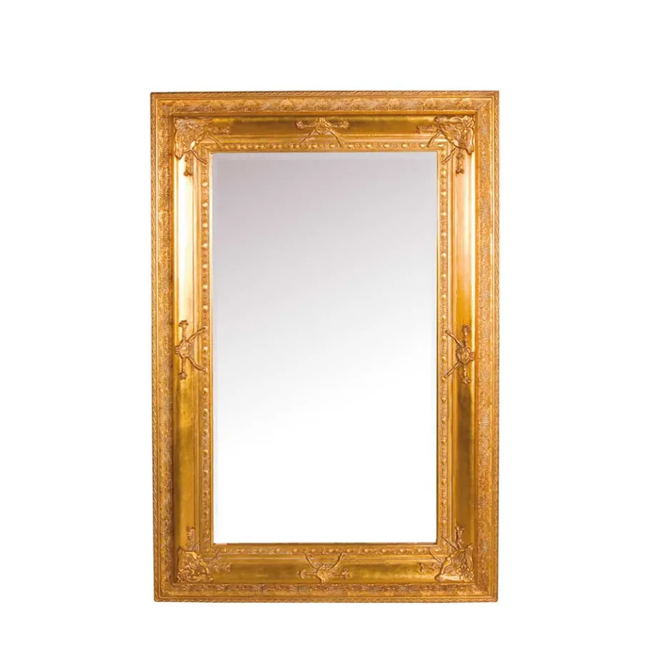 Hot Wohnen Flurspiegel Rotrel in Gold