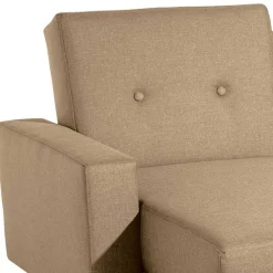 Wohnen Funktionsecke mit Hocker Set - Idenov (zweiteilig)
