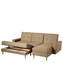 Wohnen Funktionsecke mit Hocker Set - Idenov (zweiteilig)