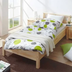 Hot Wohnen Futonbett Adalberto aus Kiefer Massivholz