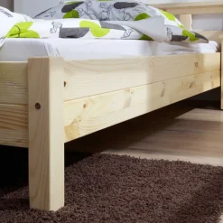Hot Wohnen Futonbett Adalberto aus Kiefer Massivholz