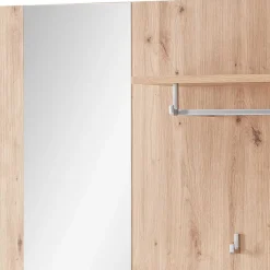 Discount Wohnen Garderobe & Dielenbank Set - Cluster (zweiteilig)
