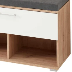 Discount Wohnen Garderobe & Dielenbank Set - Cluster (zweiteilig)