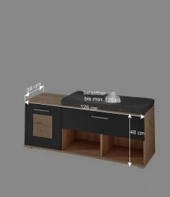 Sale Wohnen Garderobe & Flurbank modern - Zelio (zweiteilig)