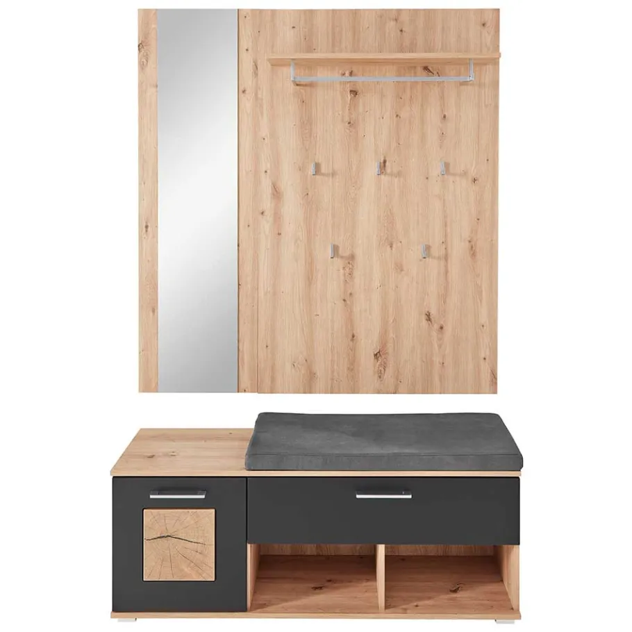 Sale Wohnen Garderobe & Flurbank modern - Zelio (zweiteilig)