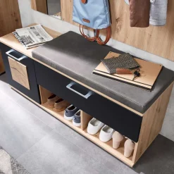 Sale Wohnen Garderobe & Flurbank modern - Zelio (zweiteilig)