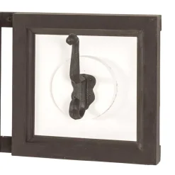Hot Wohnen Garderobe in Dunkelbraun & Weiß - Scontira