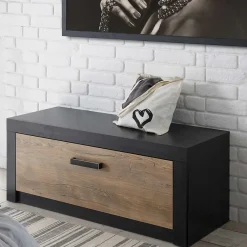 Best Wohnen Garderobe Sitzbank mit einem Sitzplatz - Ebrican
