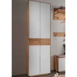 Best Wohnen Garderobenschrank aus Asteiche Massivholz - Zonga