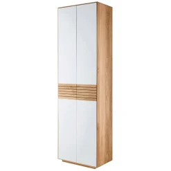 Best Wohnen Garderobenschrank aus Asteiche Massivholz - Zonga