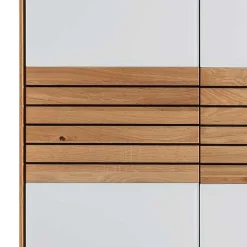 Best Wohnen Garderobenschrank aus Asteiche Massivholz - Zonga