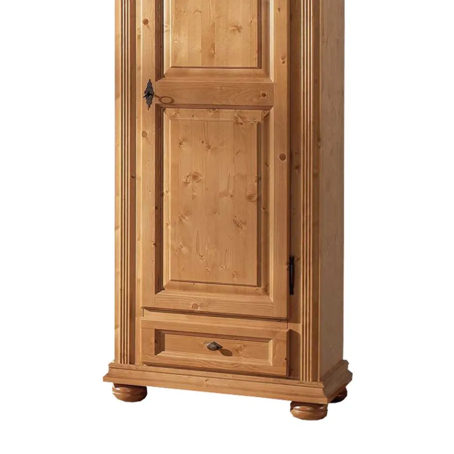 Hot Wohnen Garderobenschrank Terezza aus Fichte Massivholz