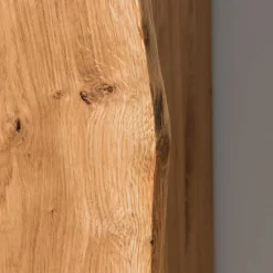 Clearance Wohnen Garderobenspiegel mit Eiche Massivholz - Avidora