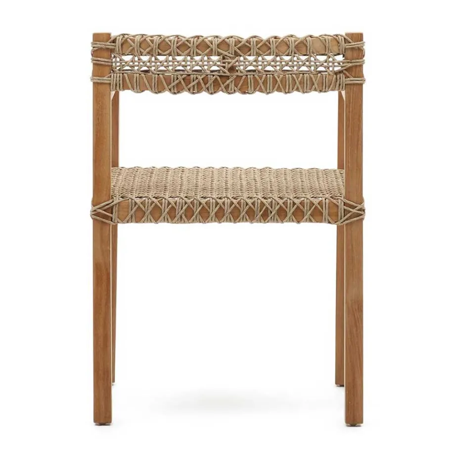 Hot Wohnen Garten Armlehnstühle aus Teak Massivholz - Conave (2er Set)