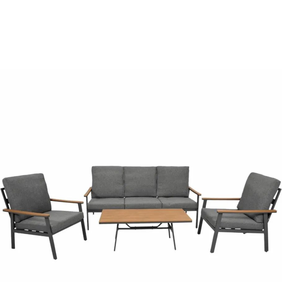 Clearance Wohnen Gartenlounge Kombination modern - Tangora (vierteilig)