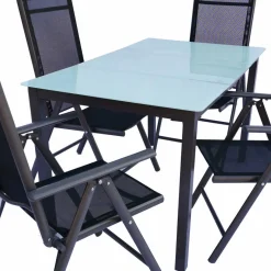 Outlet Wohnen Gartentisch-Gruppe modern - Scolari (fünfteilig)