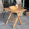 Best Wohnen Geölter Gartentisch aus Teak Massivholz - Adaja