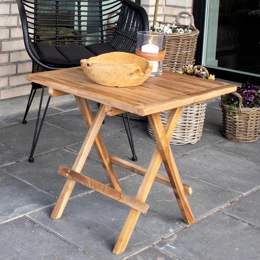 Best Wohnen Geölter Gartentisch aus Teak Massivholz - Adaja
