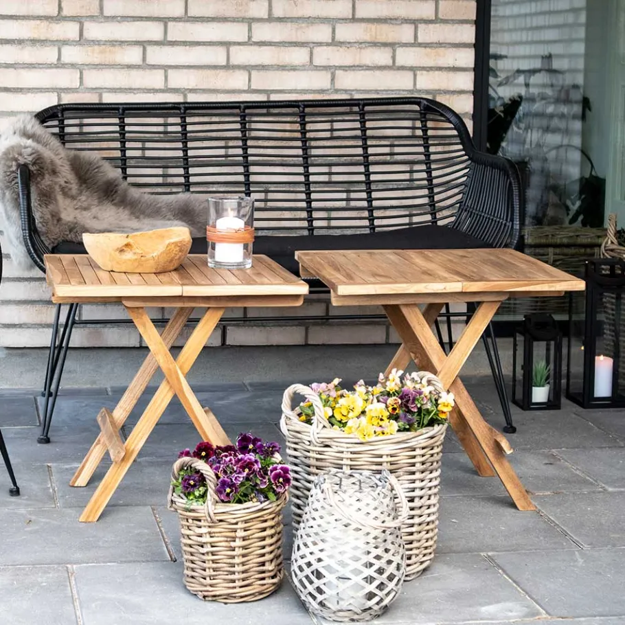 Best Wohnen Geölter Gartentisch aus Teak Massivholz - Adaja
