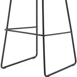 Clearance Wohnen Gepolsterter Barstuhl aus Chenille - Amelie (2er Set)