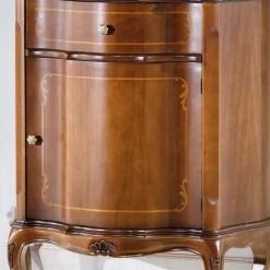 Best Wohnen Gerundete Kommode im Barock Stil Dentro mit Nussbaum Furnier