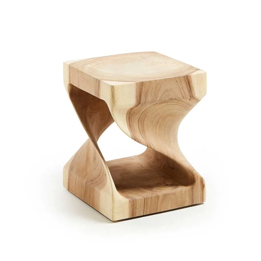 Sale Wohnen Geschnitzter Design Beistelltisch aus Massivholz - Lavista